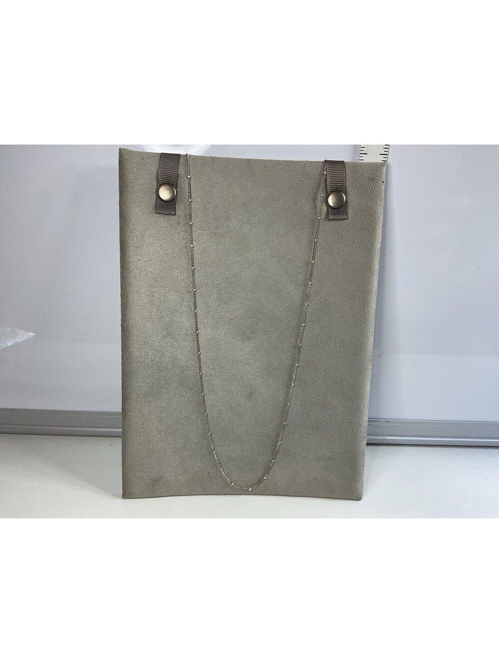 Pandora Sterling Silver Beaded Chain Necklace 27”